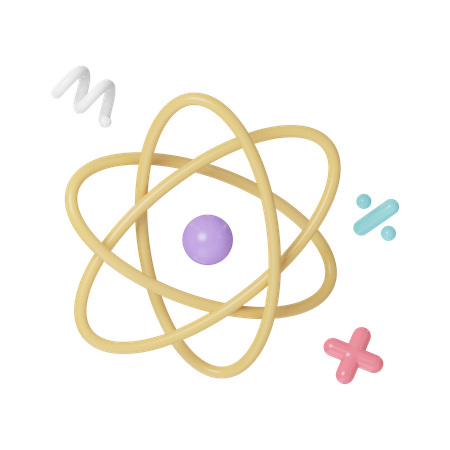 Atomique  3D Icon