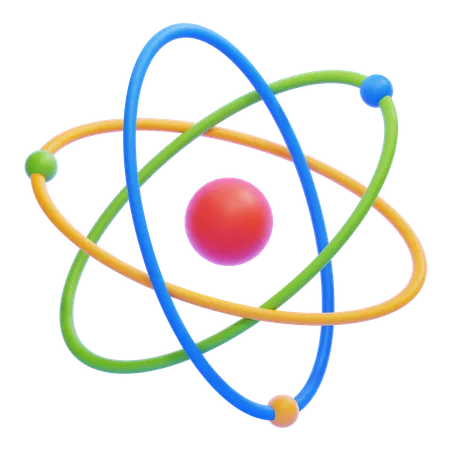 Atomique  3D Icon