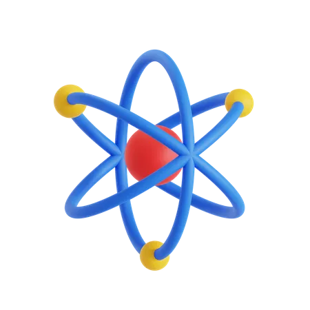 Atomique  3D Icon