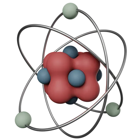 Atomique  3D Icon