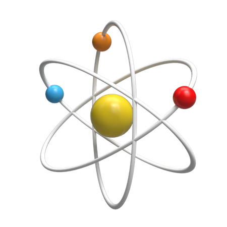 Átomo  3D Icon