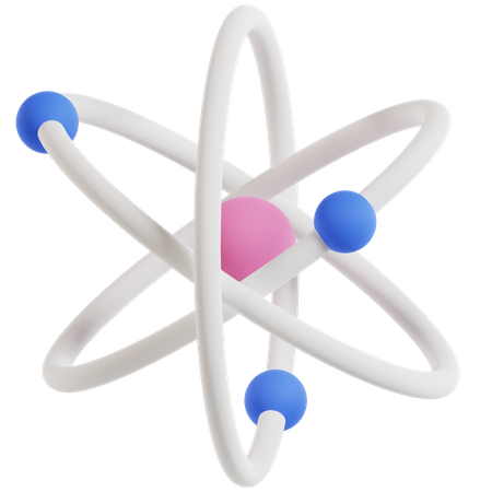 Átomo  3D Icon