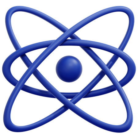 Átomo  3D Icon