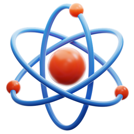 Átomo  3D Icon