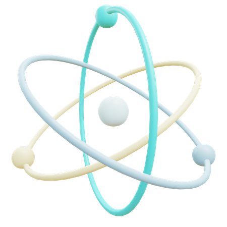 Átomo  3D Icon