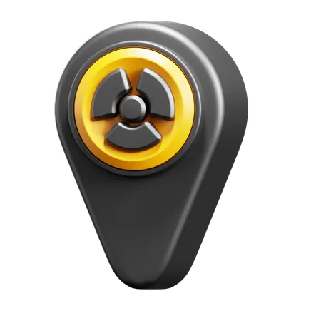 Atomstandort  3D Icon