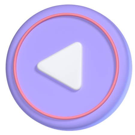 Atrás  3D Icon