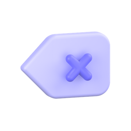 Atrás  3D Icon