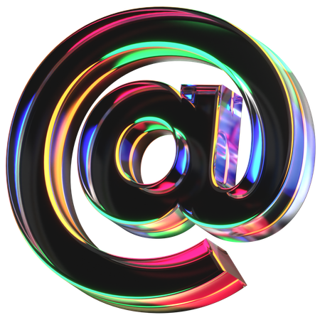 Atsign  3D Icon