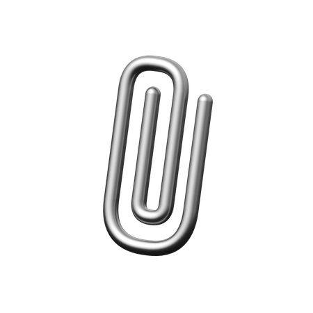 Attach  3D Icon