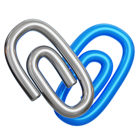 Attach Pin  3D Icon