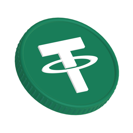 Attache usdt  3D Icon