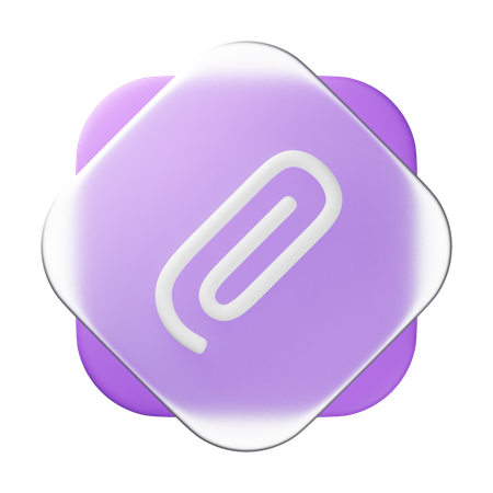 Attachment  3D Icon