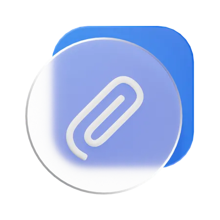 Attachment  3D Icon