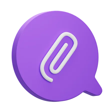 Attachment  3D Icon