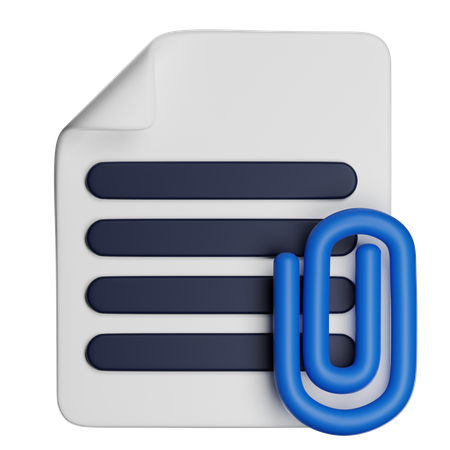 Attachment  3D Icon