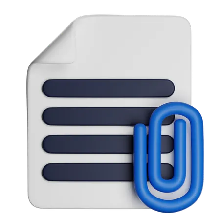 Attachment  3D Icon