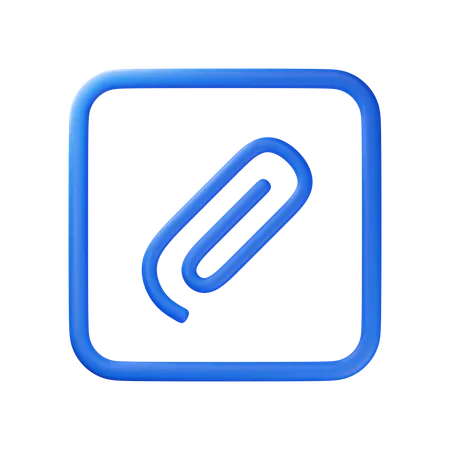 Attachment  3D Icon