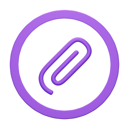 Attachment  3D Icon
