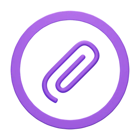 Attachment  3D Icon