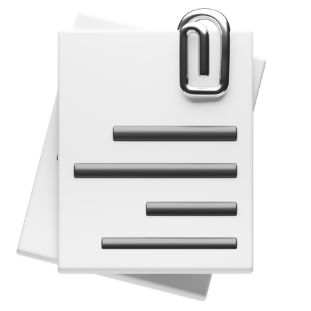 Attachment  3D Icon