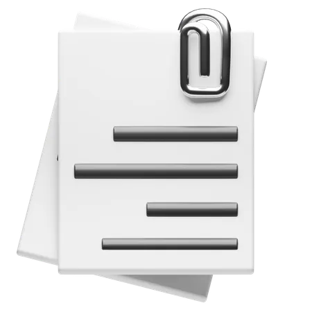Attachment  3D Icon