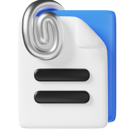 Attachment  3D Icon