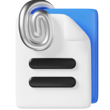 Attachment  3D Icon