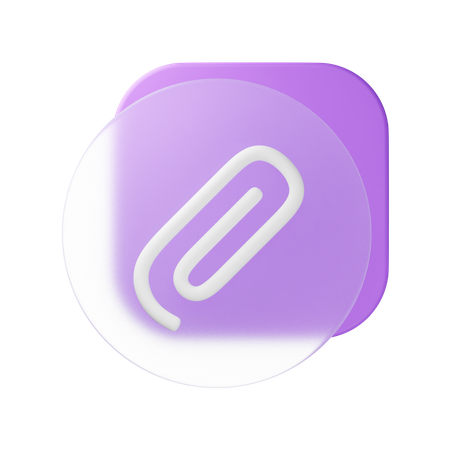 Attachment  3D Icon