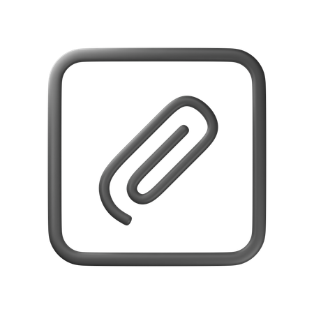 Attachment  3D Icon