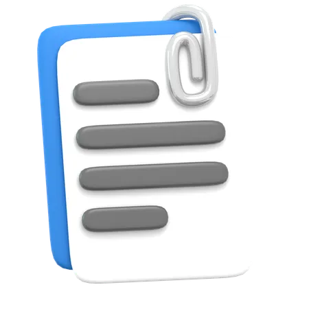 Attachment  3D Icon