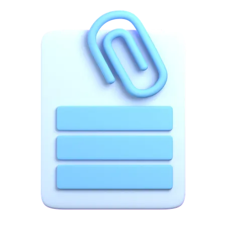 Attachment  3D Icon