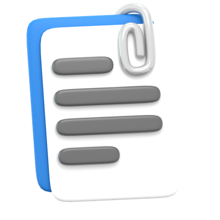 Attachment  3D Icon