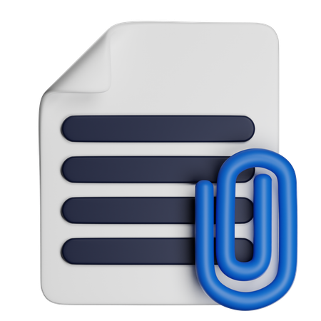 Attachment  3D Icon