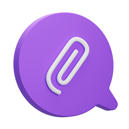 Attachment  3D Icon
