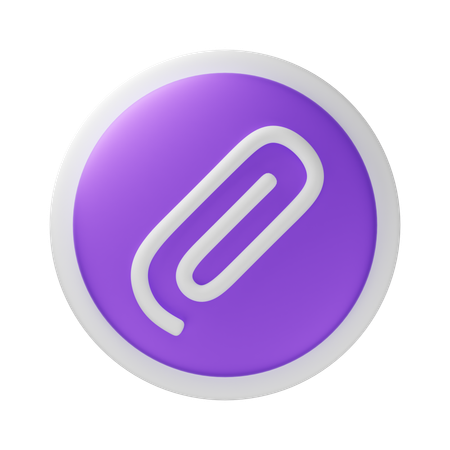 Attachment  3D Icon