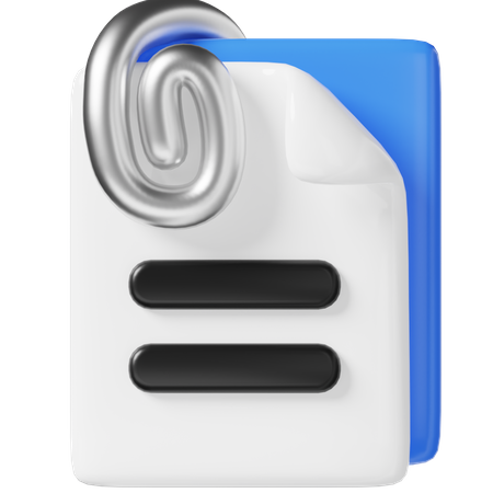 Attachment  3D Icon