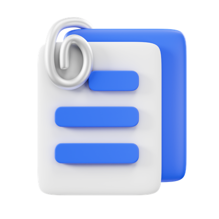 Attachment  3D Icon