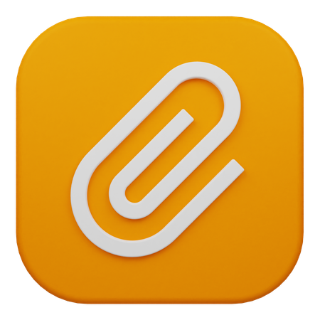 Attachment  3D Icon