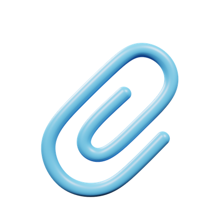 Attachment Clip  3D Icon