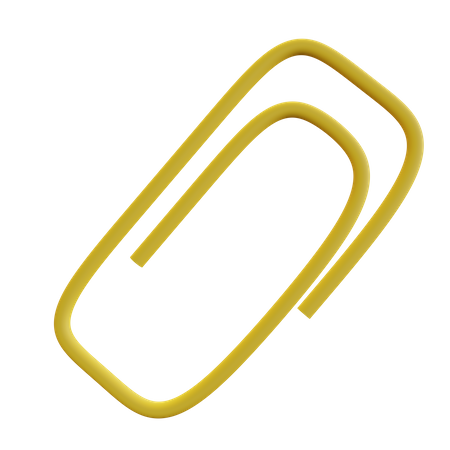 Attachment Clip  3D Icon