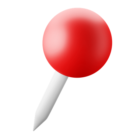 Attachment Pin 3D Icon