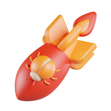 Attaque DDOS  3D Icon