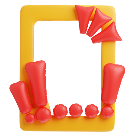 注意  3D Icon