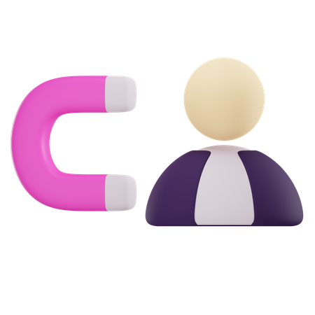 Attract Customer  3D Icon