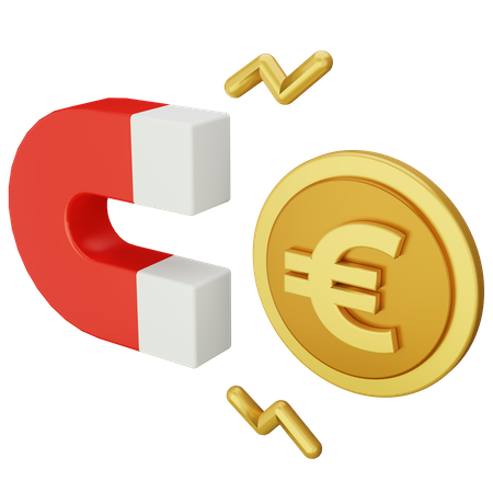 Attraction de l'argent  3D Icon