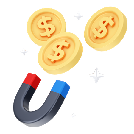 Attraction du dollar  3D Icon