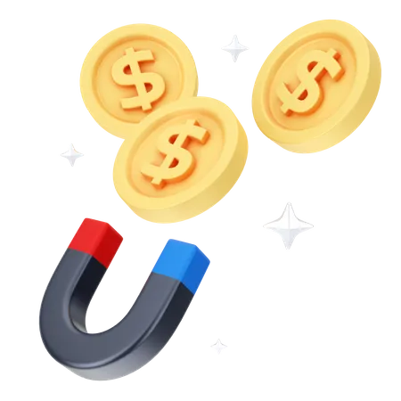 Attraction du dollar  3D Icon