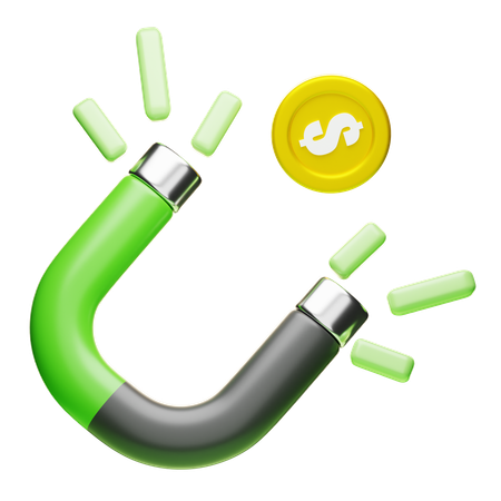 Attraction Power  3D Icon