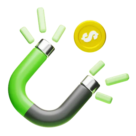 Attraction Power  3D Icon
